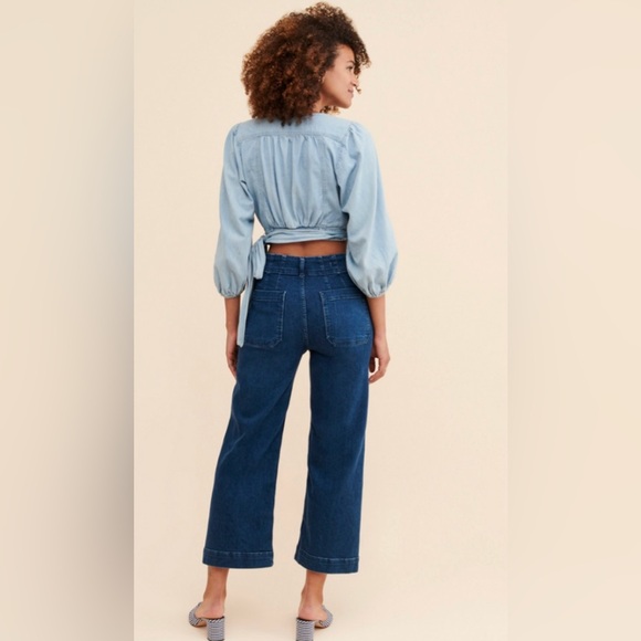 Anthropologie Flare & Wide Leg Jeans - Picture 3 of 10